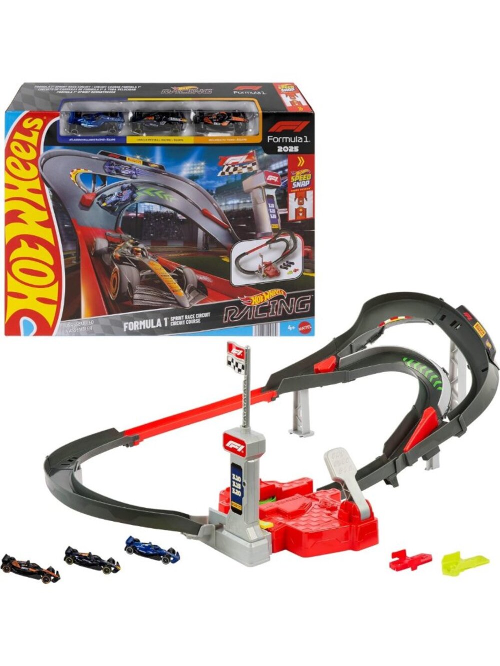 Ultimate Sprint Race Circuit Track Set with 3 Toy Cars - Fun Racing Adventure!